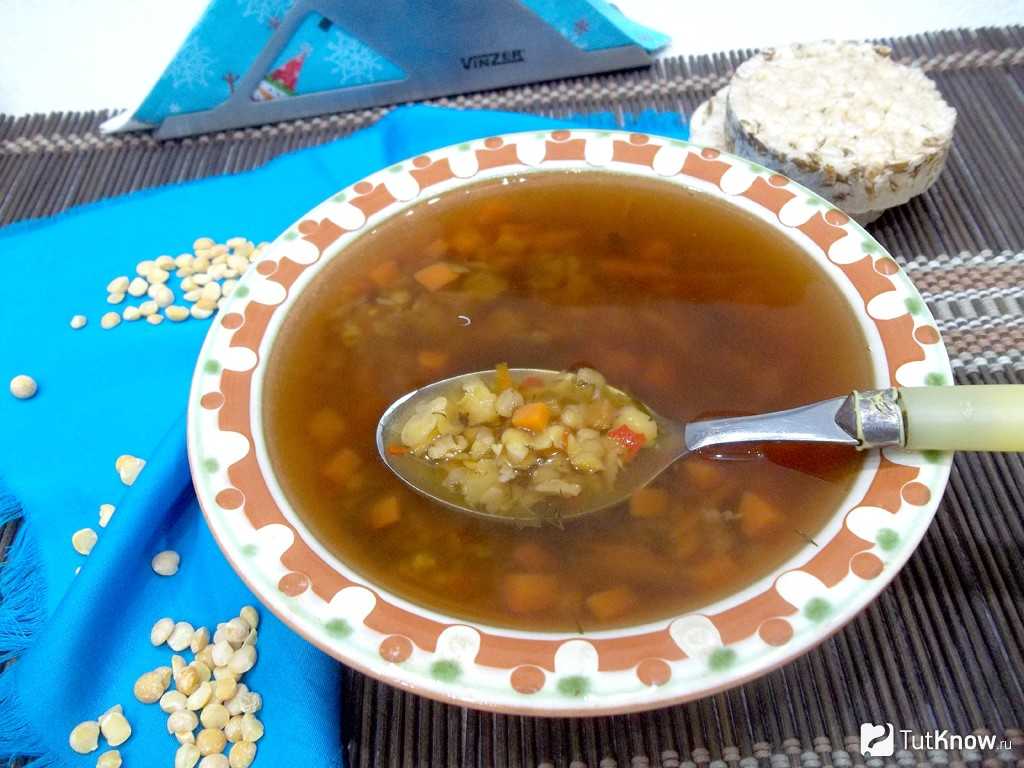 Постный гороховый суп: 3 лучших рецепта с фото