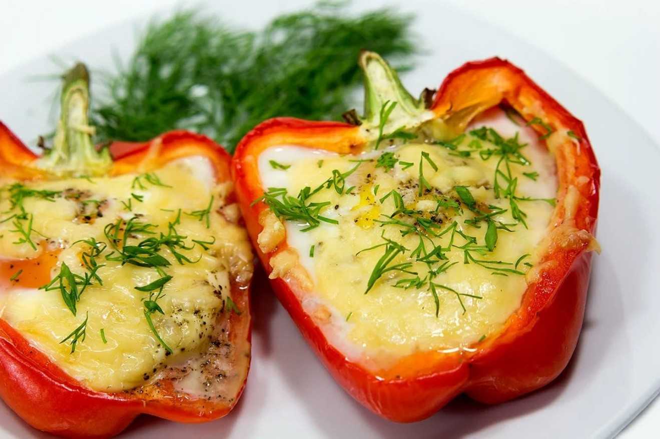 Перец фаршированный сыром: рецепт закуски