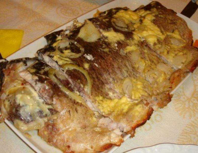 Рецепт приготовления толстолобика, запеченного в духовке