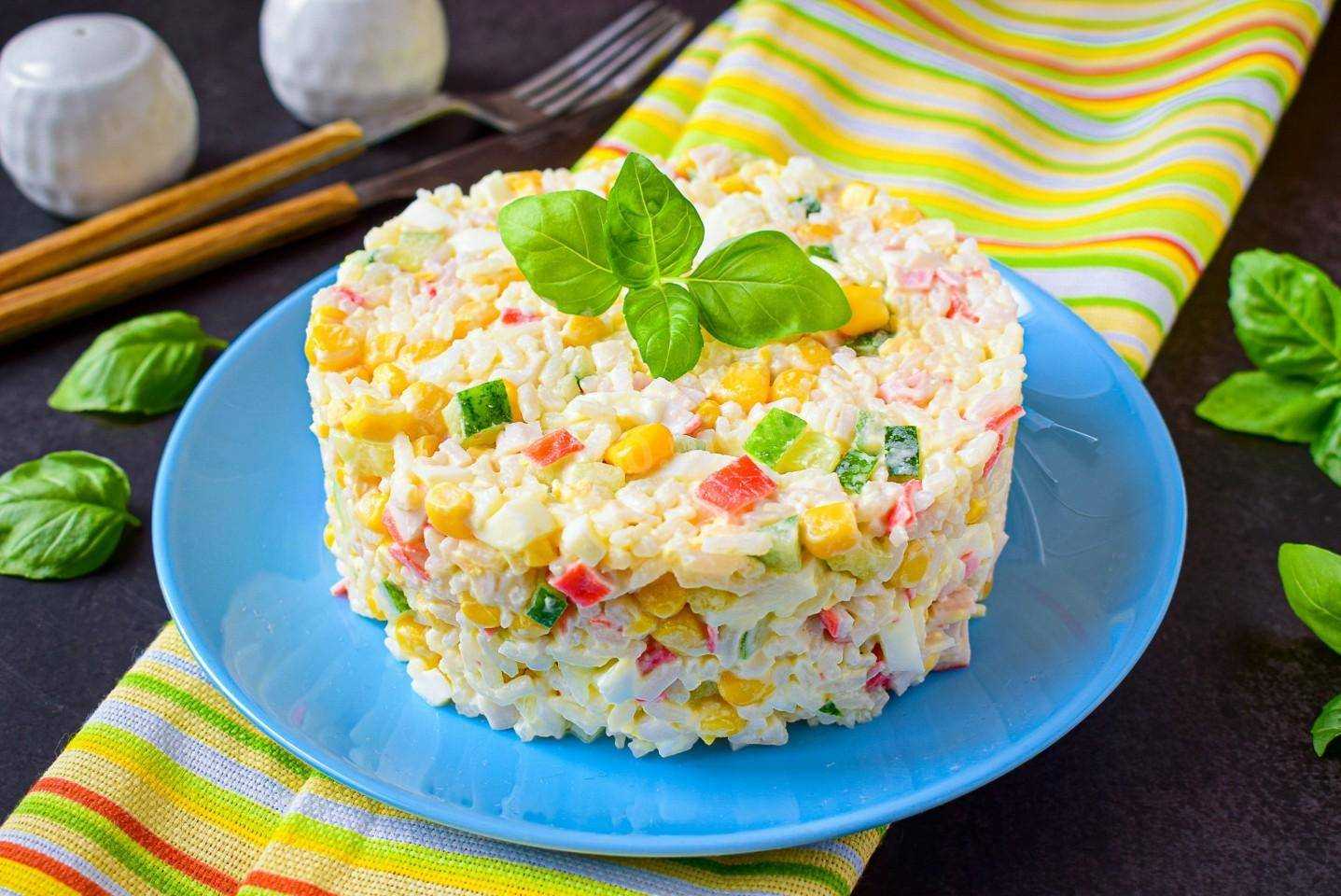 Салаты с крабовыми палочками - 8 самых вкусных и простых рецептов