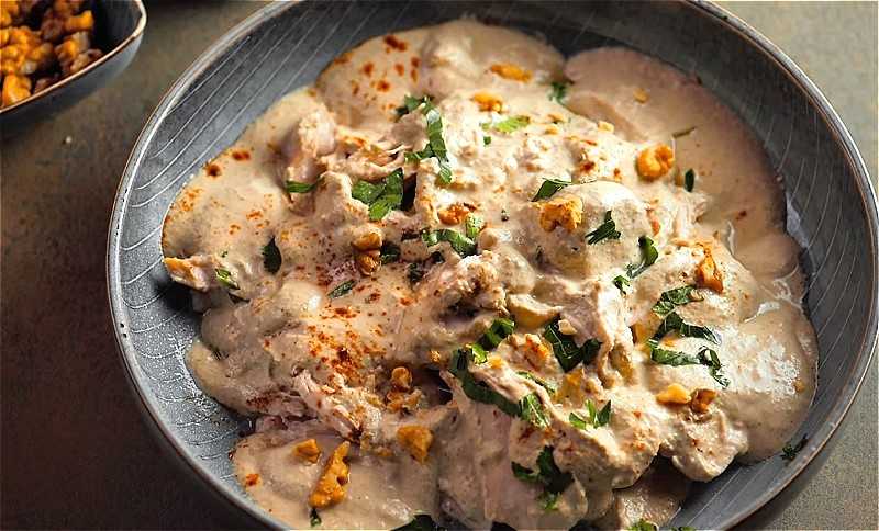 Сациви из курицы, птицы, рыбы: пошаговые рецепты по грузински