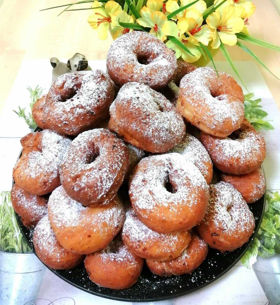 Донаты домашние: с глазурью, с начинкой, вкусные рецепты пошагово