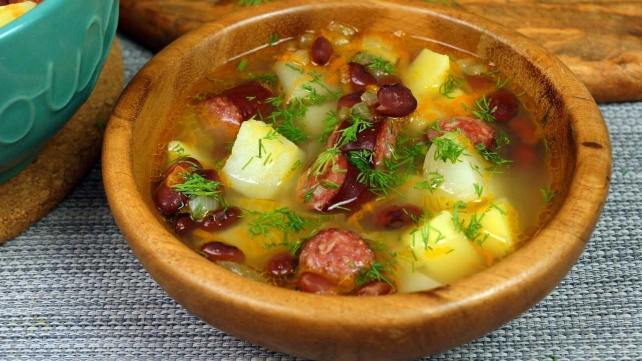 Суп с охотничьими колбасками - 7 рецептов с фото пошагово