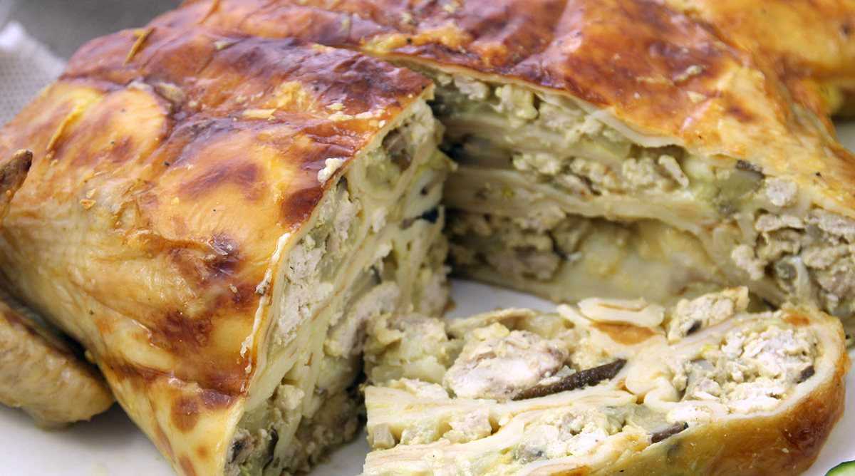 Курица, фаршированная блинами – 6 рецептов