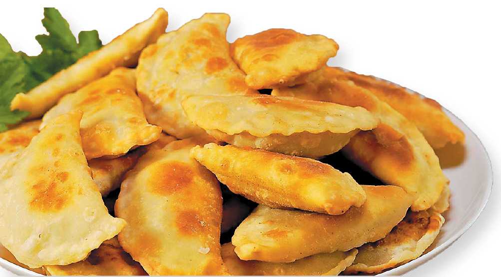 Пирожки с мясом жареные посикунчики