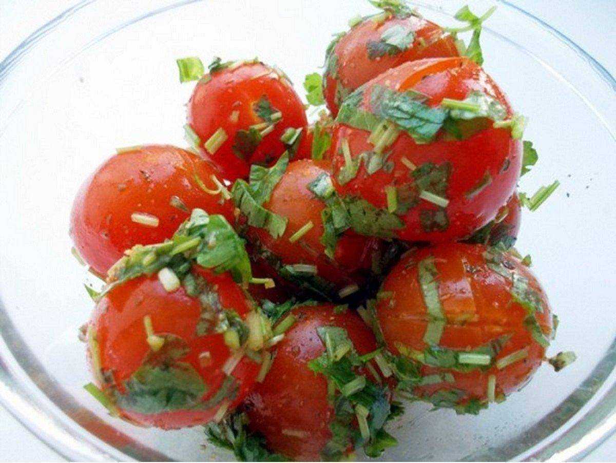 Маринованные помидоры черри на зиму - ну очень вкусные рецепты