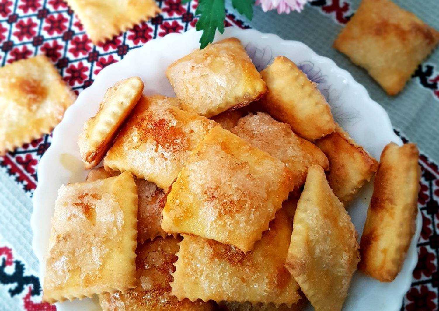 Пошаговый рецепт приготовления печенья на сметане
