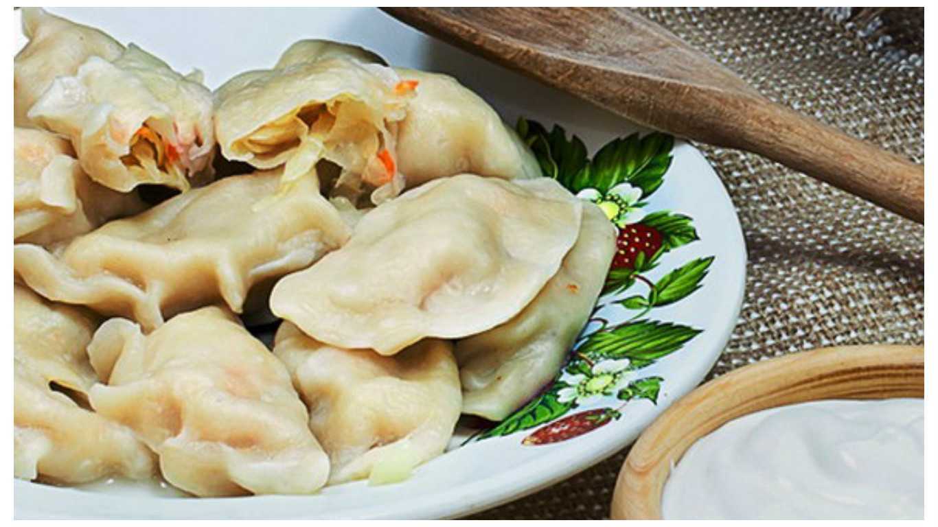 Как приготовить вареники с квашеной капустой: пошаговый рецепт