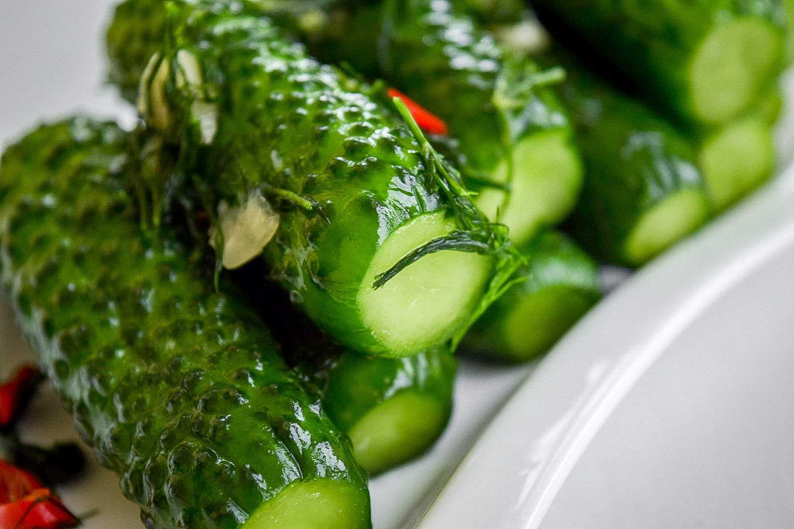Огурцы по-корейски быстрого приготовления - 7 вкусных рецептов