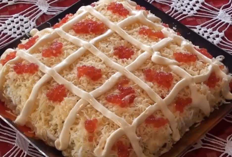 Салат царский - рецепты с фото. как приготовить царский салат с морепродуктами и красной икрой