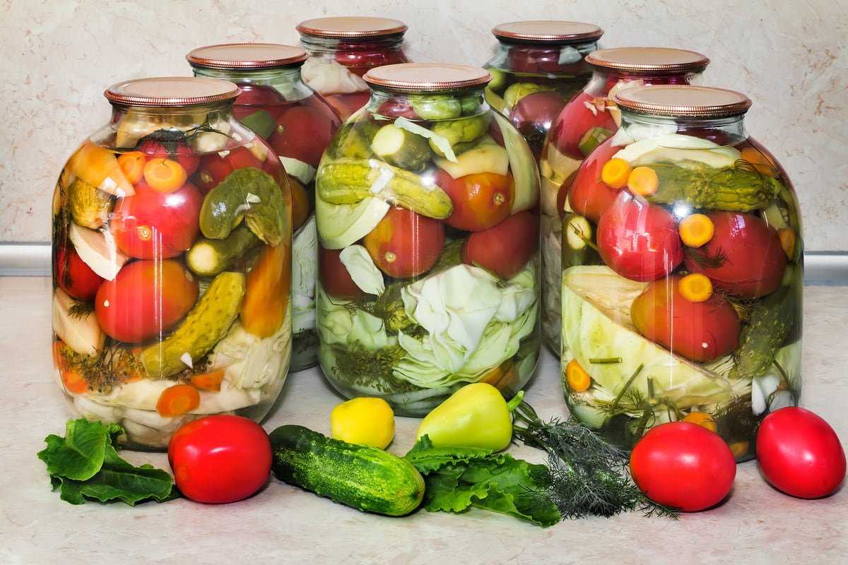 Ассорти из овощей на зиму: самые вкусные рецепты в банках