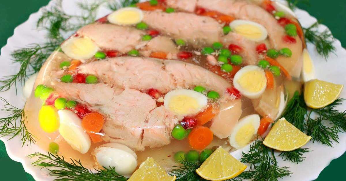 Заливное из рыбы с желатином, простые и вкусные рецепты