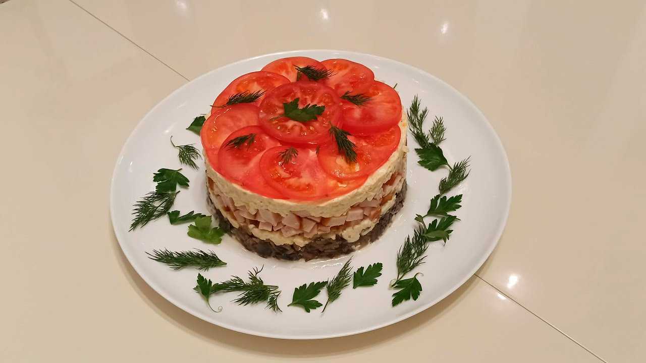 Салат «любимый муж» — рецепт с фото пошагово с копченой курицей