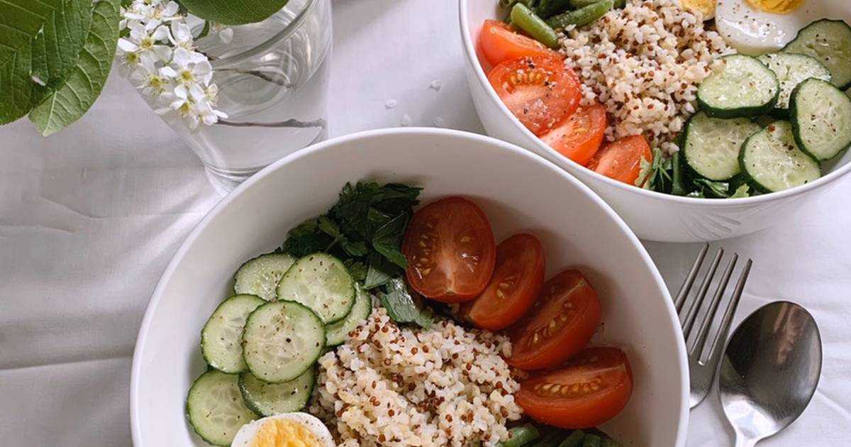 Боул с курицей, киноа и авокадо: рецепт с фото