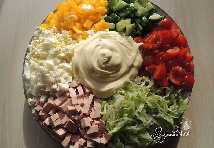 Салат пять кучек рецепт — кулинария, рецепты