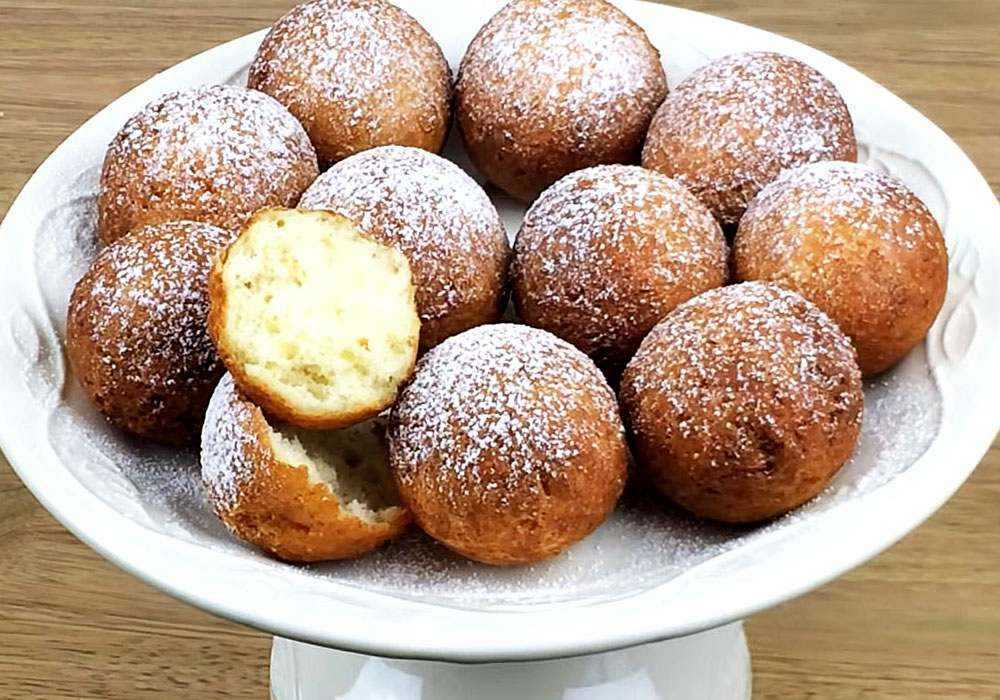 Пончики из творога – 9 рецептов