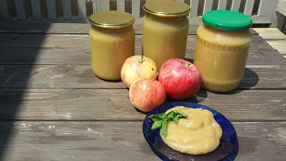 Пюре из яблок: как приготовить в домашних условиях