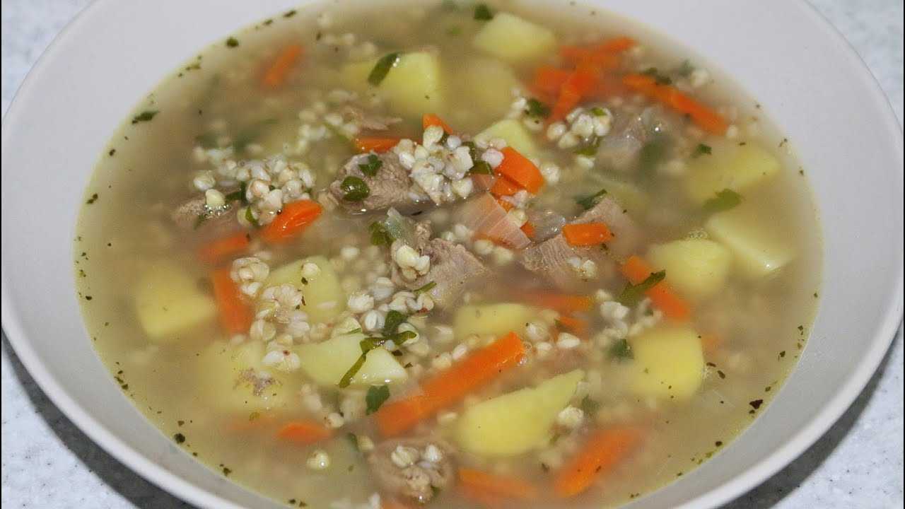 Суп с гречкой – 10 пошаговых рецептов