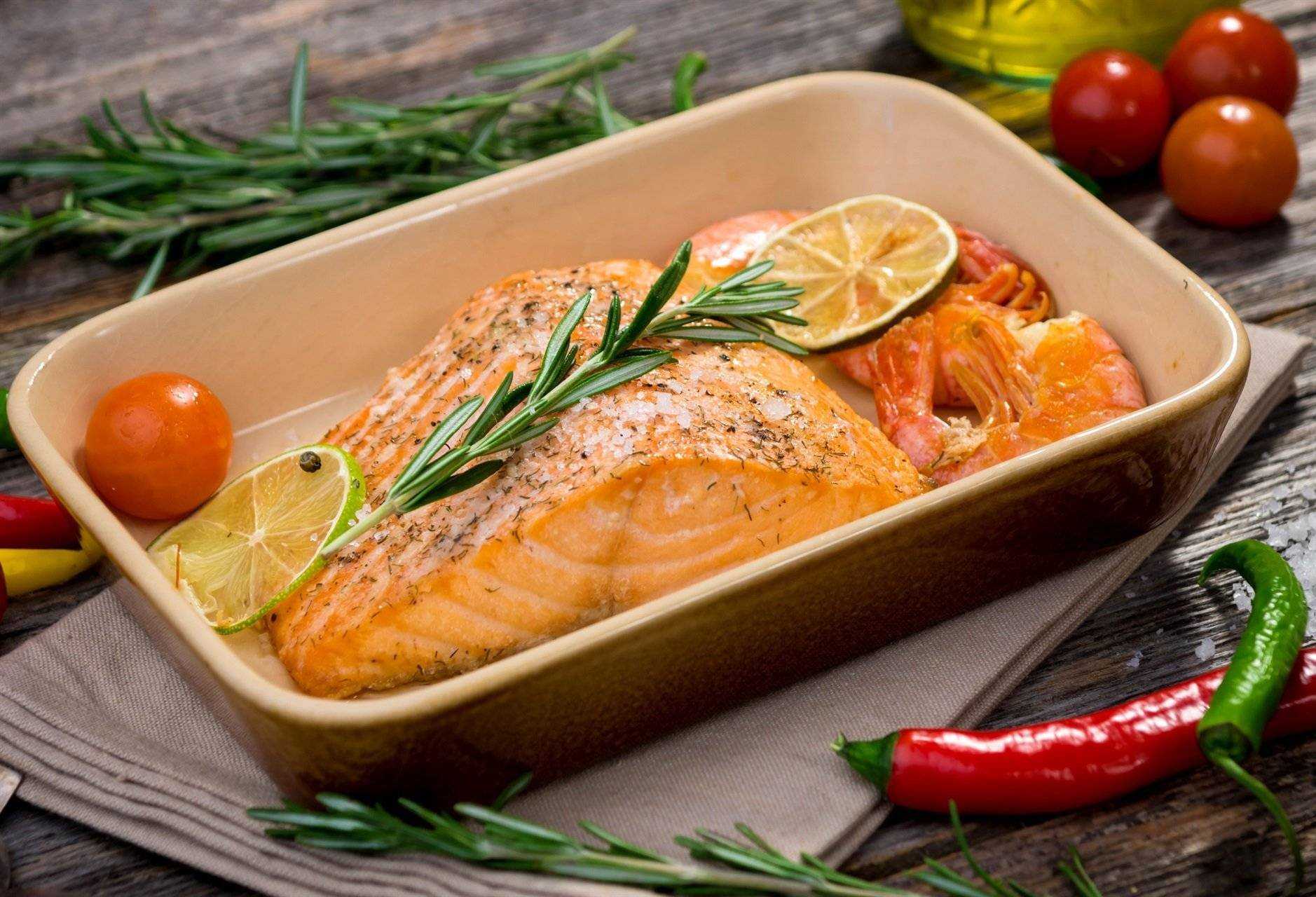 Рецепт приготовления вкусной семги в духовке с фото