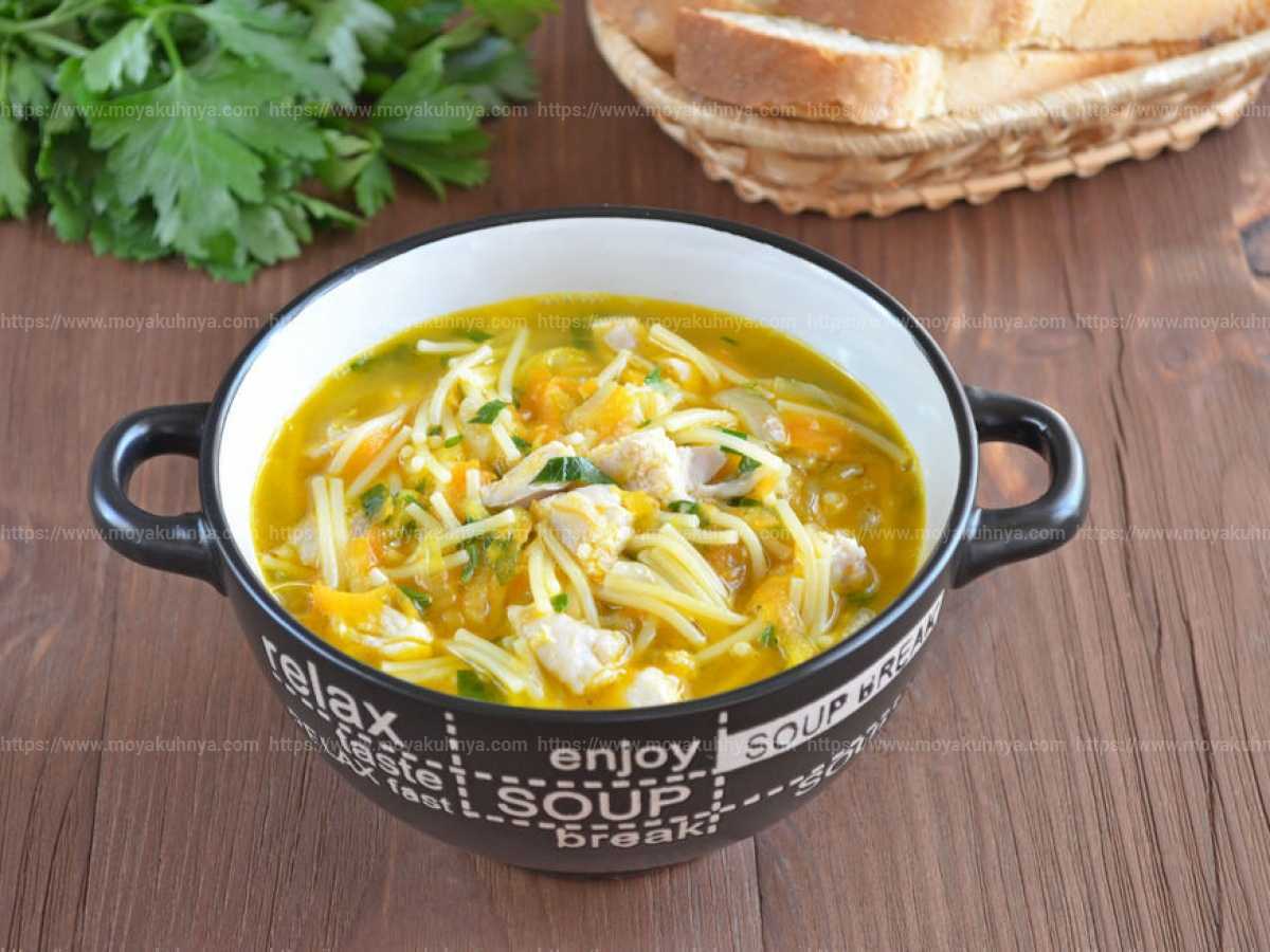 Как приготовить куриный суп с вермишелью и картошкой Смотрите рецепт приготовления с фото вермишелевого супа с курицей
