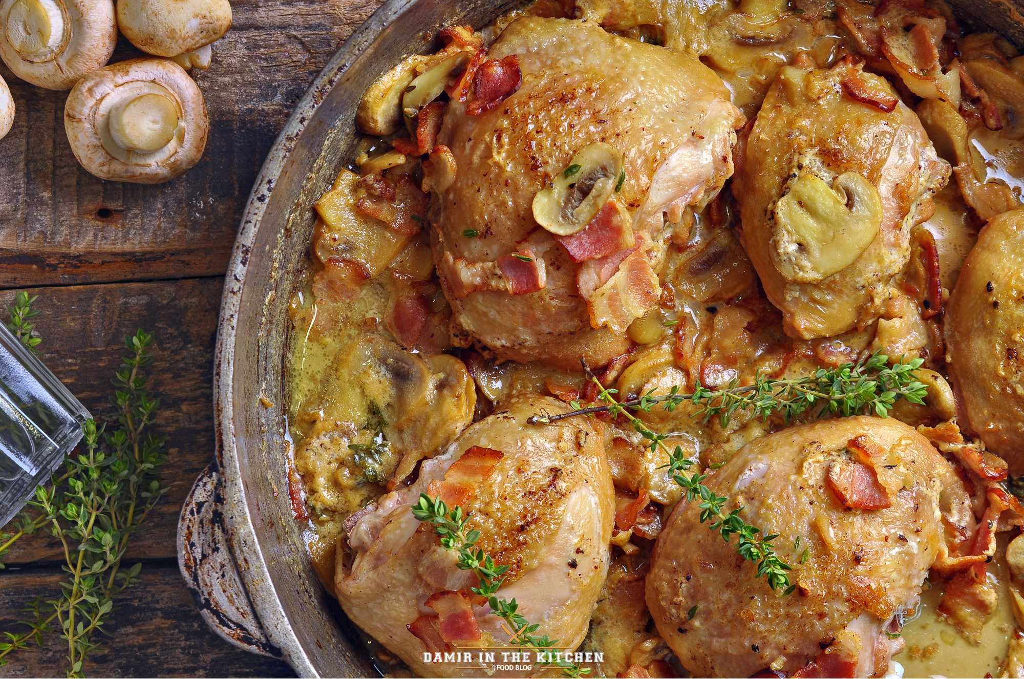 Рецепт диетической курицы с овощами в духовке | меню недели
