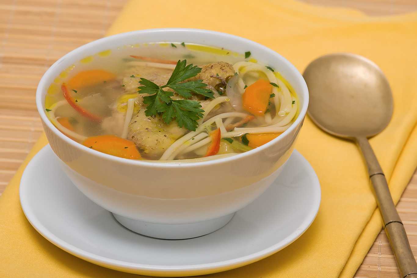 15 куриных супов с вермишелью на любой вкус
