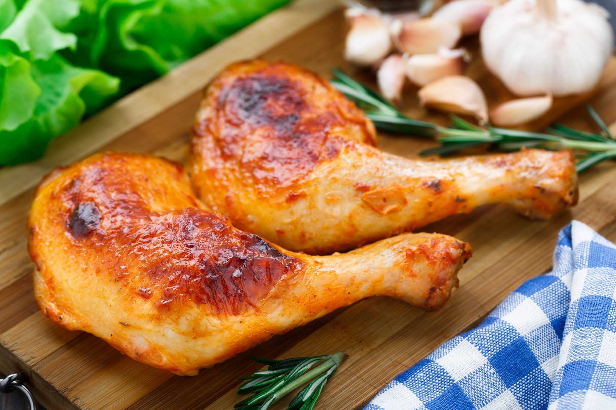 Куриные ножки в духовке с хрустящей корочкой: 7 пошаговых рецептов