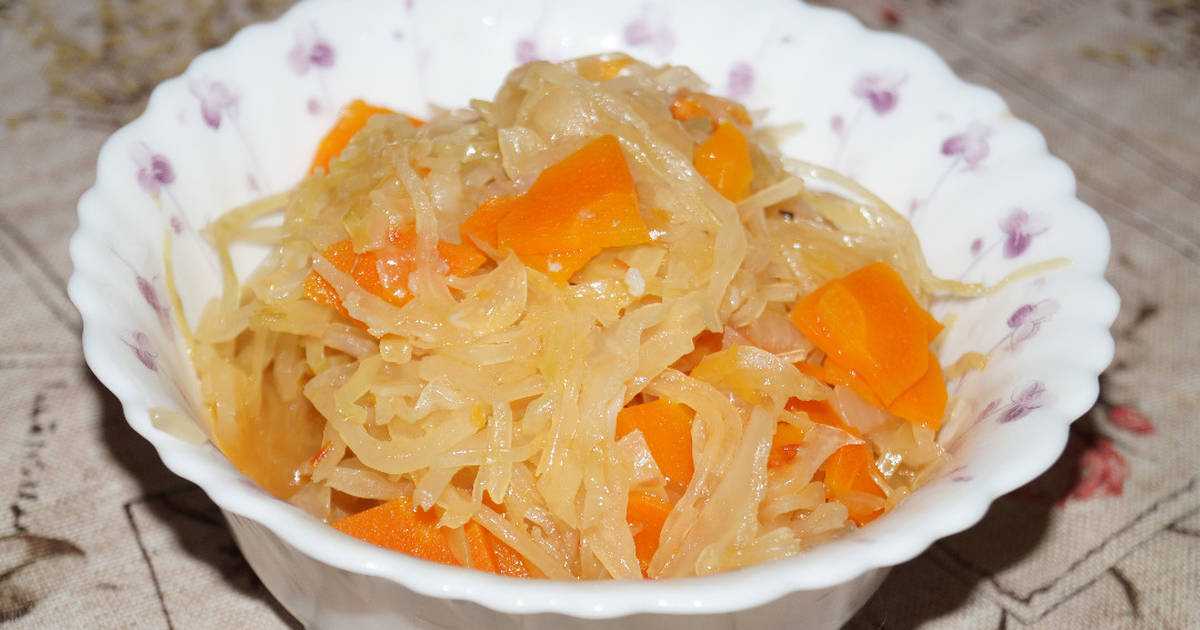 Рецепт приготовления вкусной тушеной капусты с рисом
