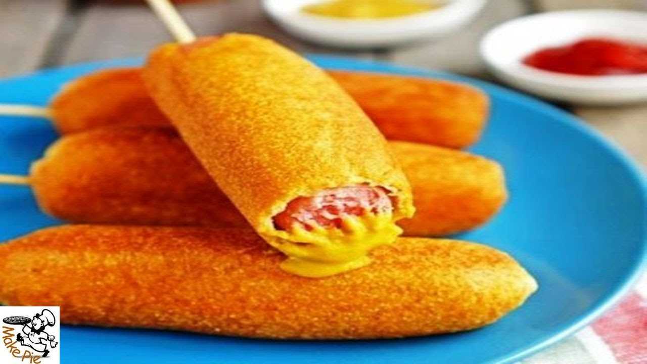 Корн-дог. сосиска в тесте