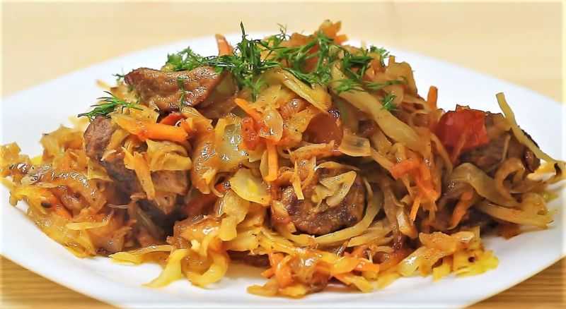 Тушёная капуста "классическая" - очень вкусные рецепты           