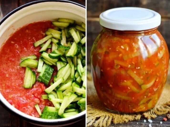 Лечо из огурцов на зиму - невероятно вкусная заготовка, пальчики оближешь