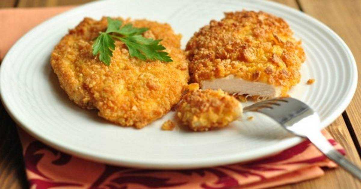 Куриное филе в панировке на сковороде – 9 рецептов