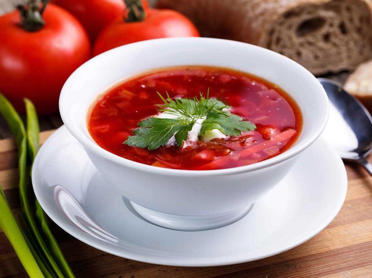 Самый вкусный украинский борщ с капустой. настоящие классические рецепты