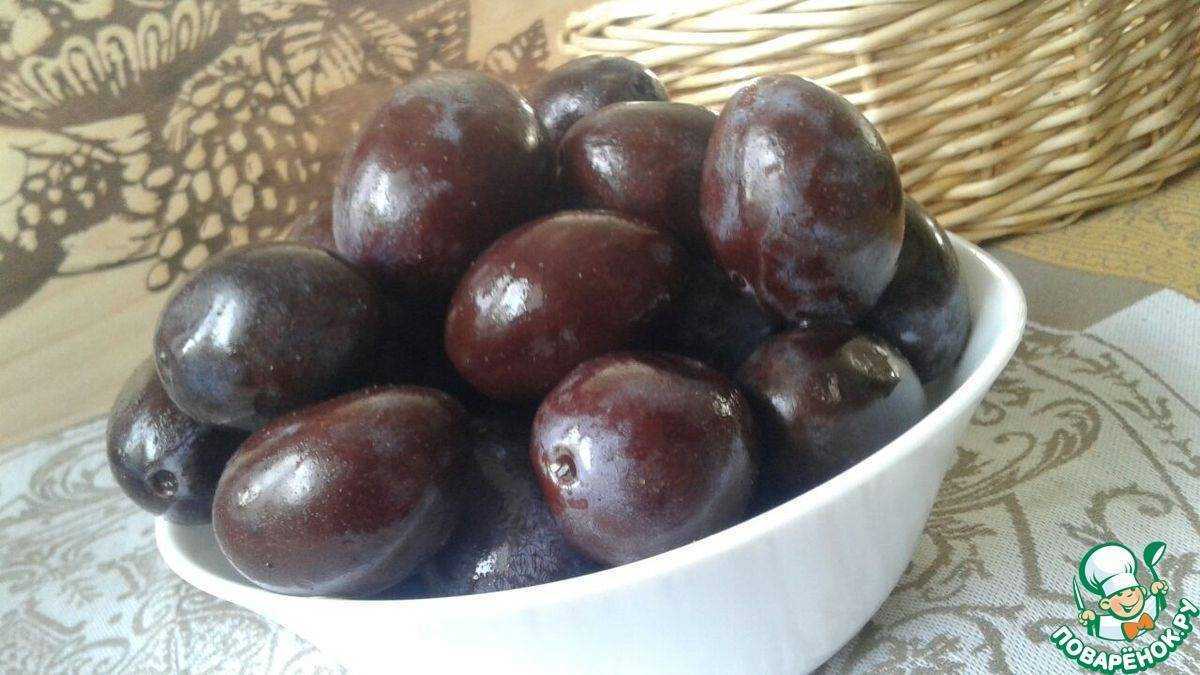 Моченые сливы рецепт быстрого приготовления