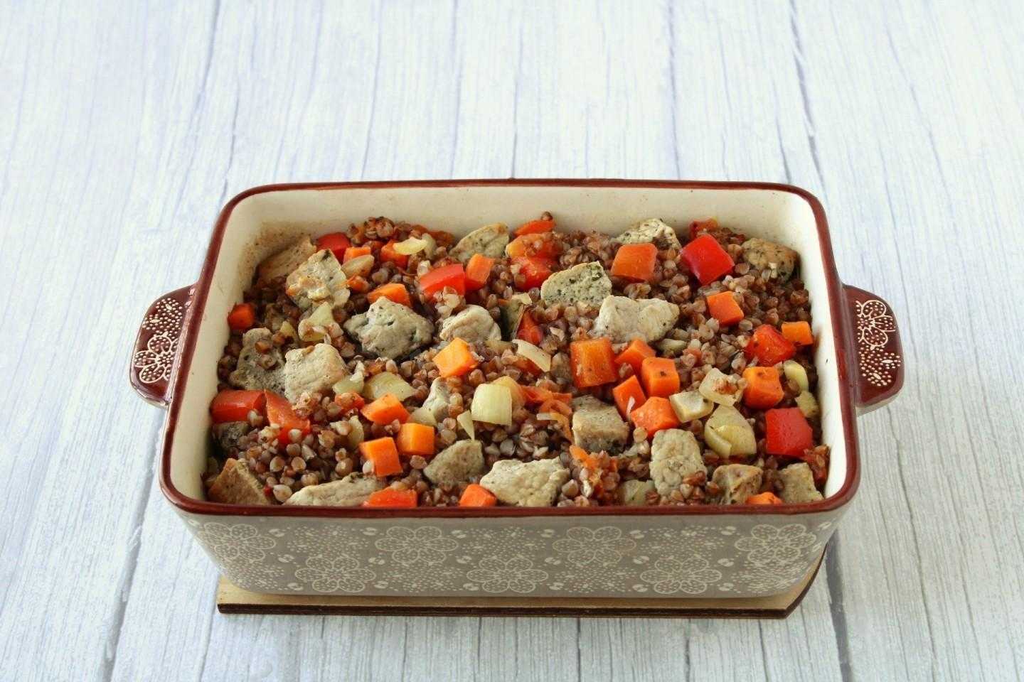 Гречка с курицей в духовке – деликатес из простых продуктов: рецепт с фото