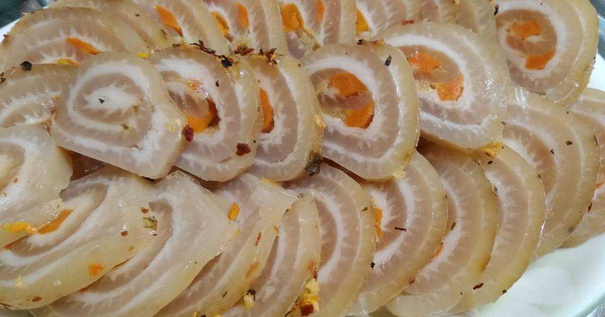 Как приготовить свиную шкуру без мяса