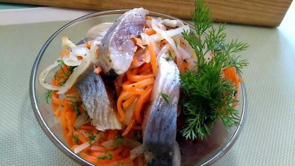 Селедка хе по корейски