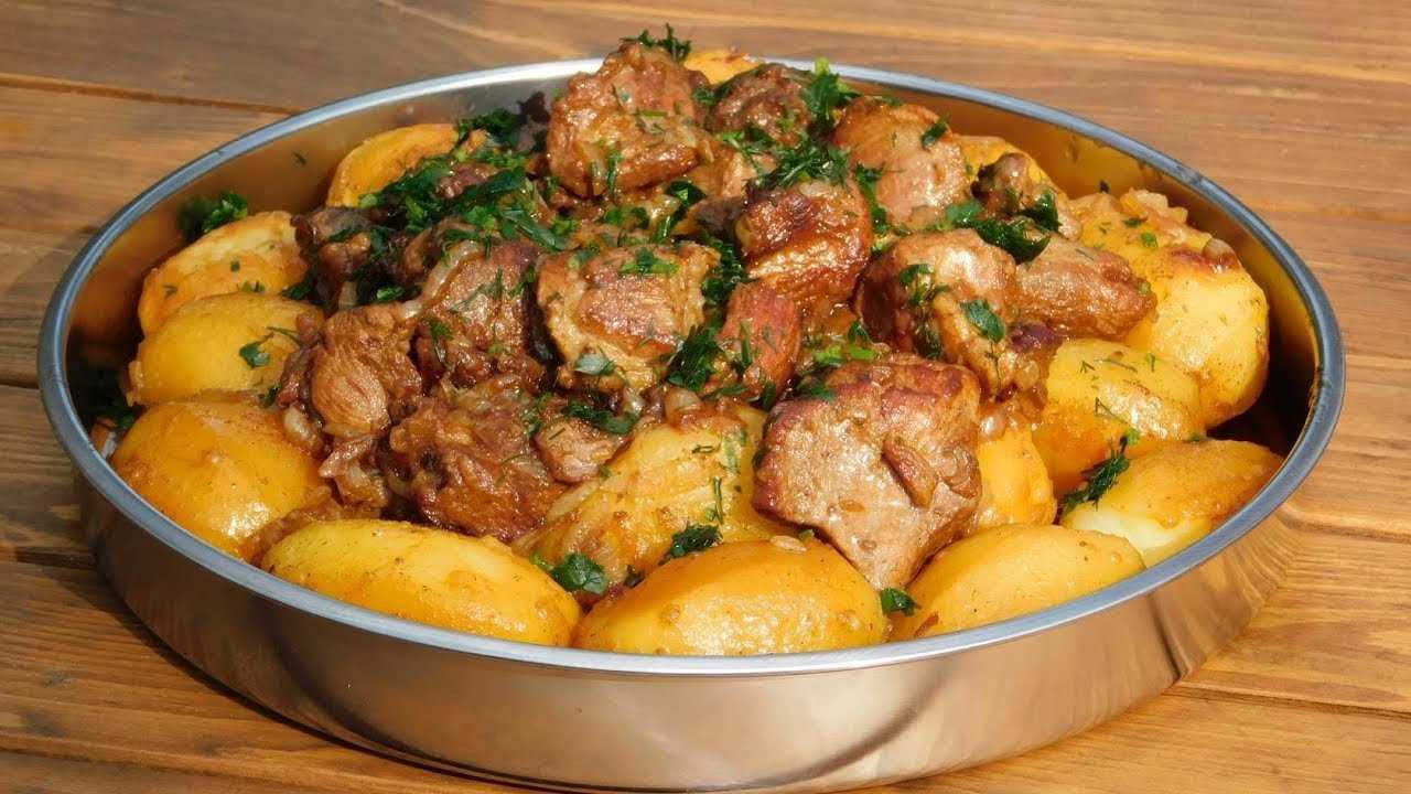 Картофель запеченный с мясом в духовке: простые и вкусные рецепты