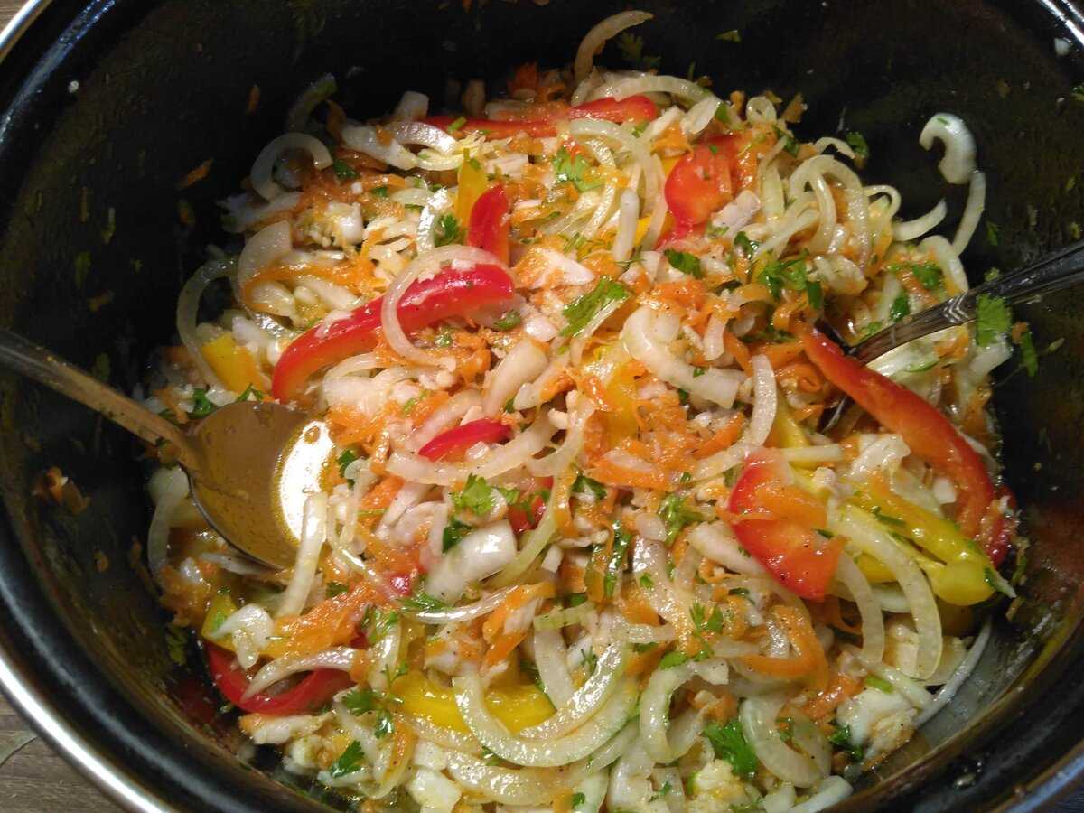 Кальмары по-корейски — вкусный салат из морепродуктов. пошаговый рецепт с фото — ботаничка
