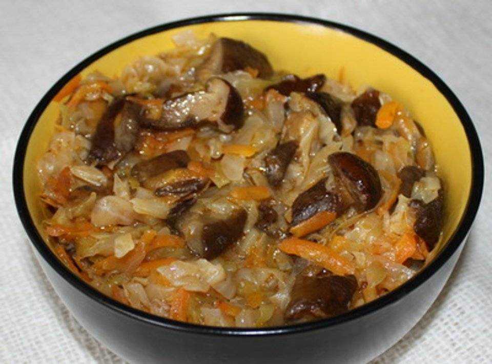 Как приготовить солянку из капусты с грибами: вкусные рецепты