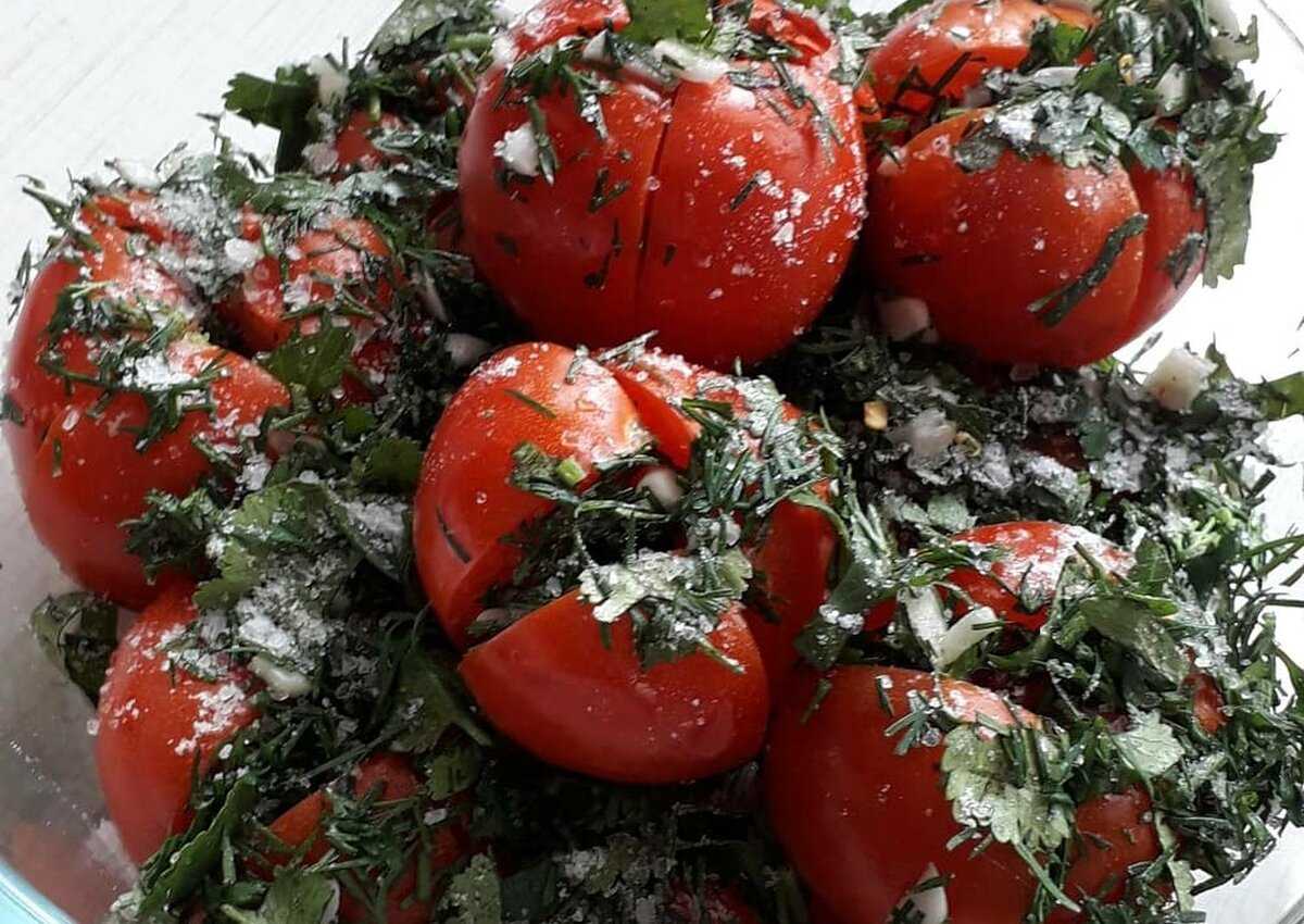 Помидоры по-армянски - готовим быстро, просто и вкусно