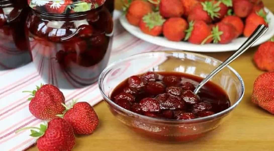 Клубничное варенье с желатином