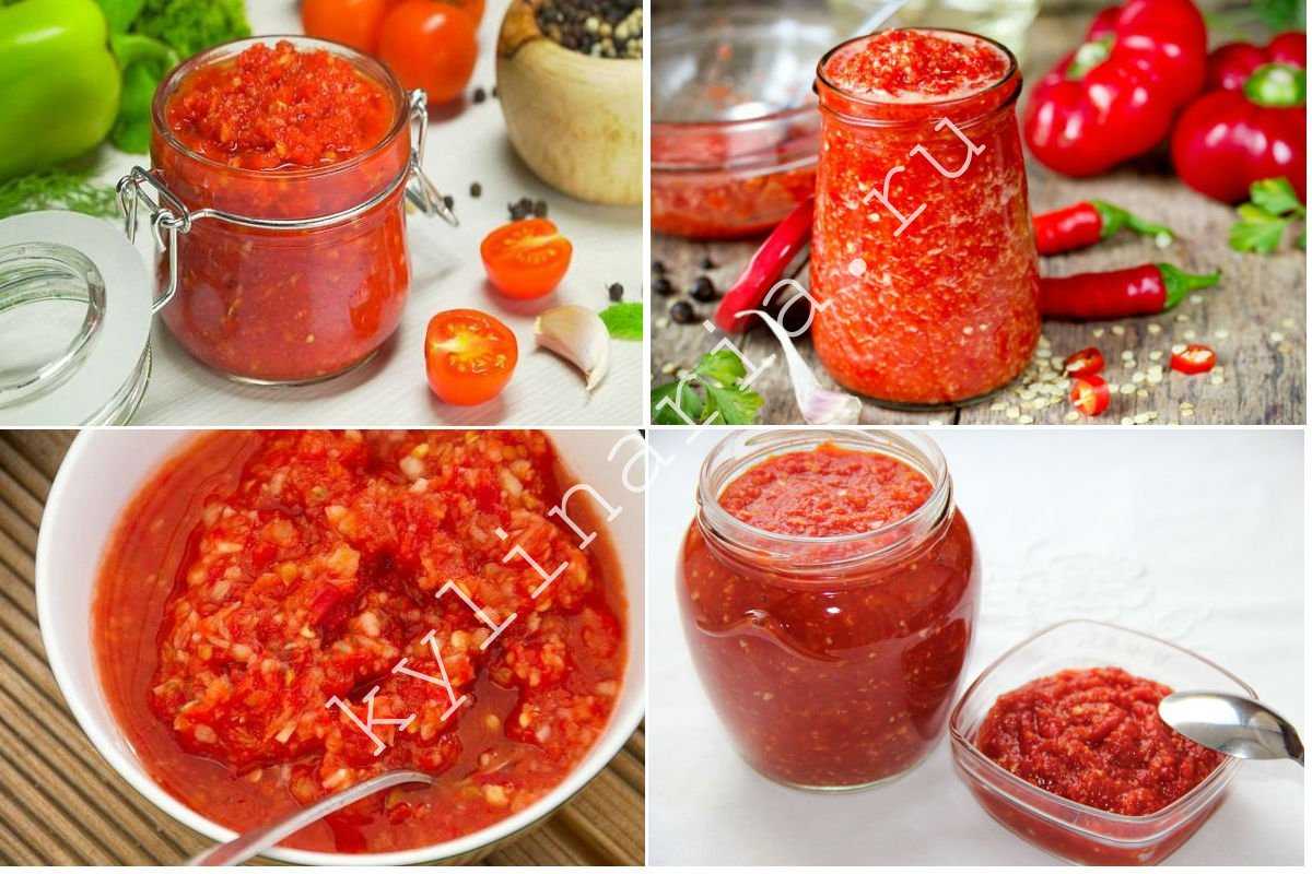 Настоящая острая грузинская аджика – кулинарный рецепт