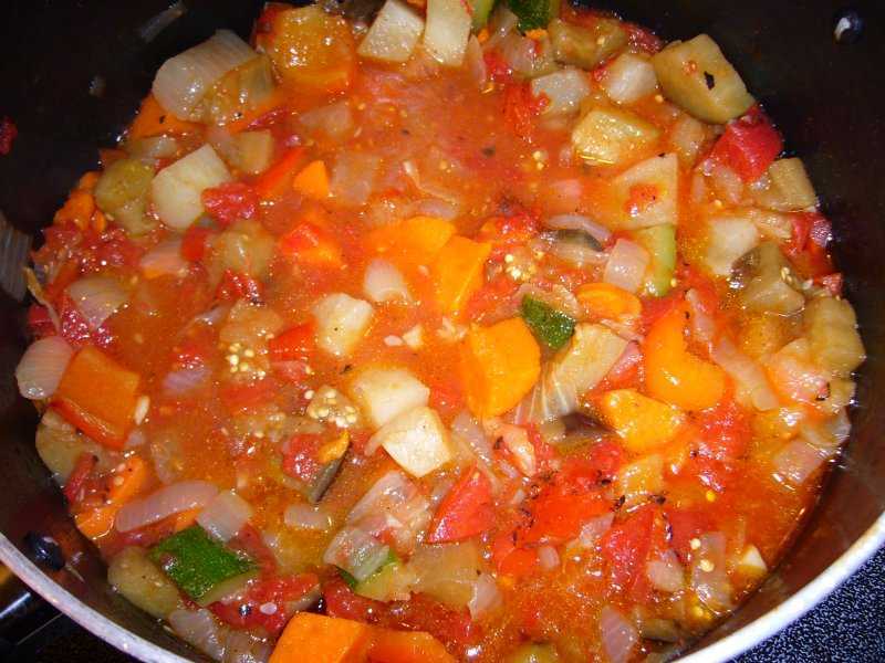 Рецепты овощного рагу с курицей — готовим просто, быстро и вкусно