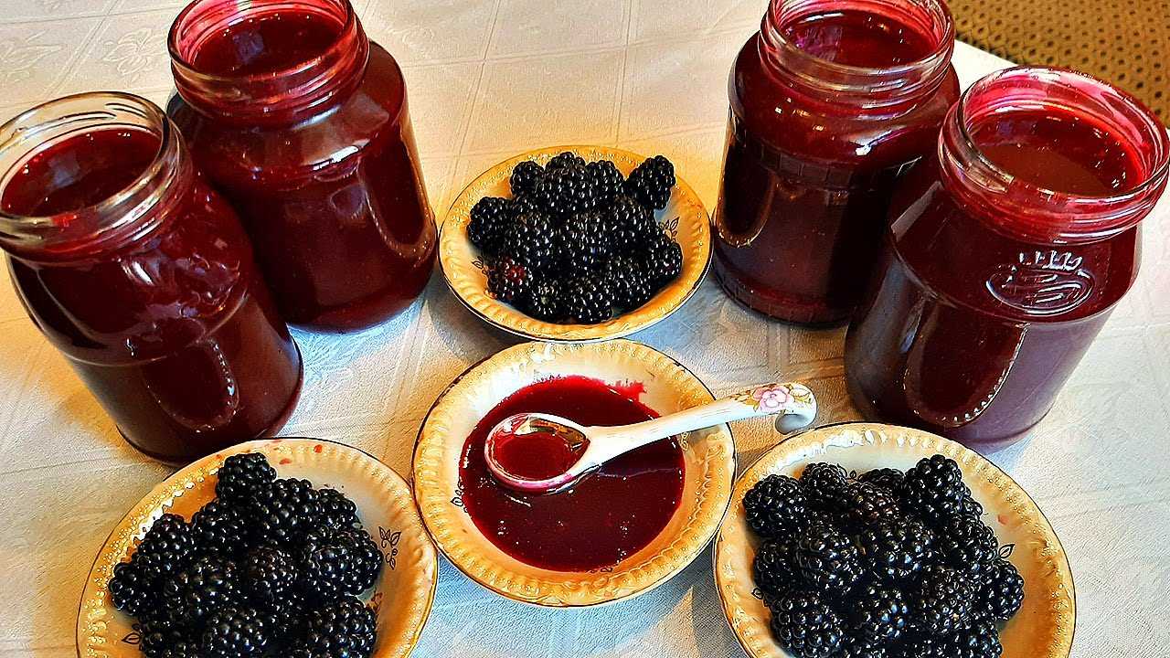 Рецепты джема из ежевики на зиму
