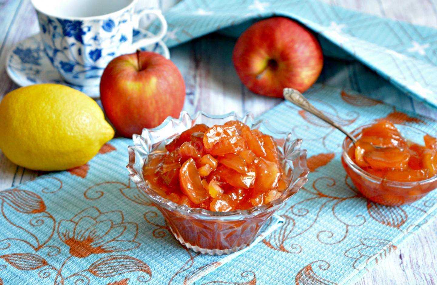 Прозрачное варенье из яблок дольками - простые и быстрые рецепты в домашних условиях