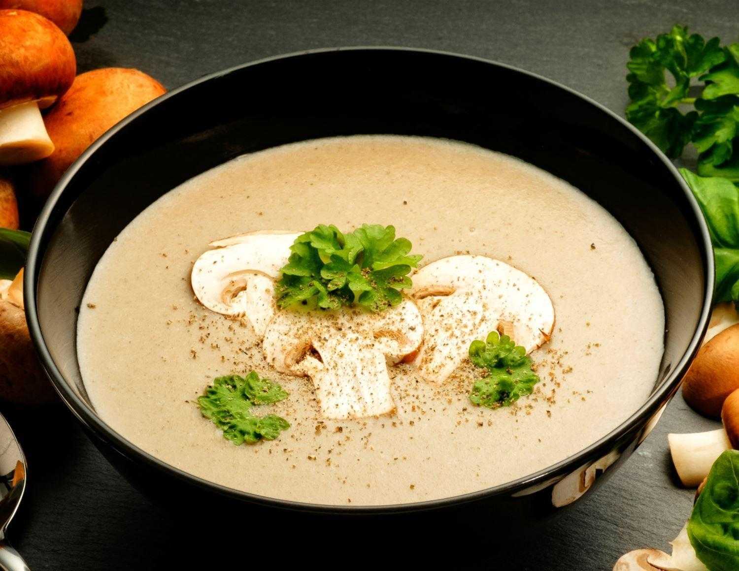 Грибной суп пюре из грибов - 28 рецептов - 1000.menu