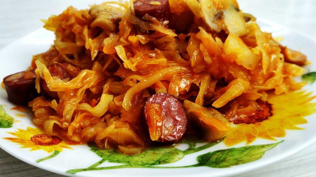 Тушеная капуста: 8 самых вкусных рецептов!