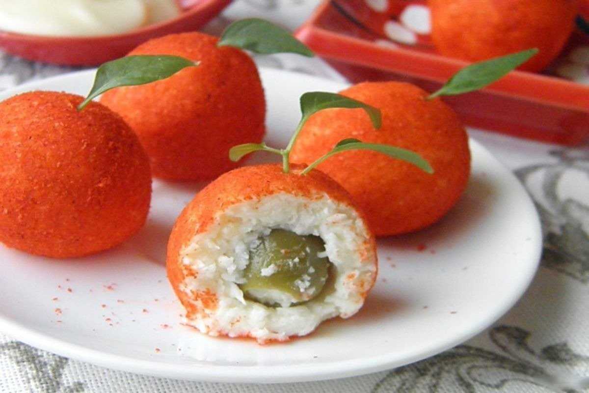 Салат в виде мандаринов - 7 рецептов с сыром, яйцами, крабовыми палочками