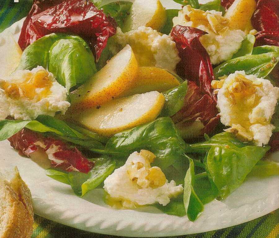 Салат с грушей и сыром дор блю 5 лучших рецептов приготовления - вкусная еда
